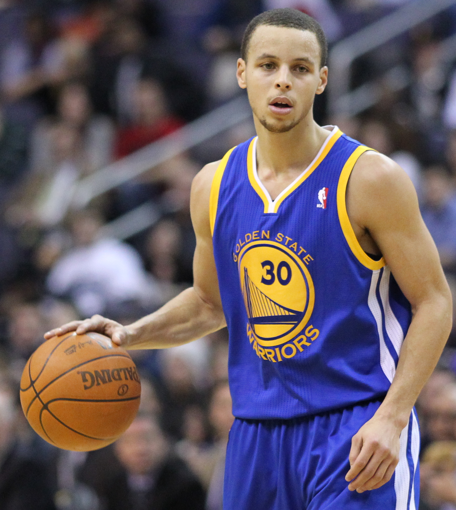 Steph Curry Dribbiling